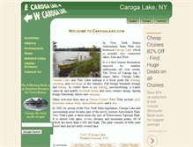 Tablet Screenshot of canadalakeny.com